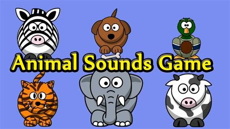 Interactive Animal Sounds Game By Kids Learning Videos