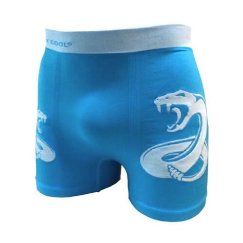 Crazy Cool Mens Nylon Seamless Boxer Briefs Underwear 6 Pieces Pack Ebay