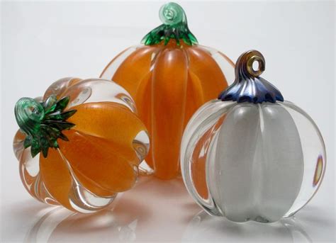 Pumpkins By Anchor Bend Glassworks Art Glass Sculpture Artful Home