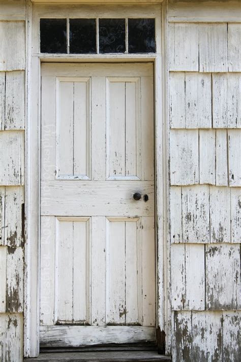 Items Similar To Old White Wooden Door 8inx12in Photograph Old White