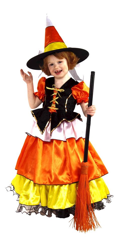Kids Girls Candy Corn Witch Costume 2799 The Costume