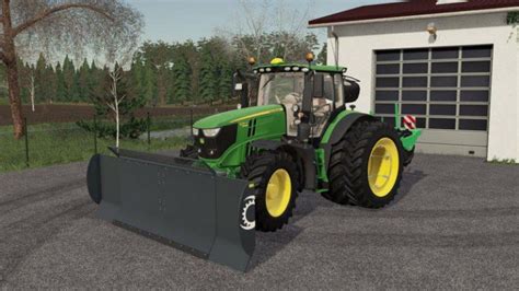 John Deere 6r Series V1000 For Fs 19 Farming Simulator 2022 Mod