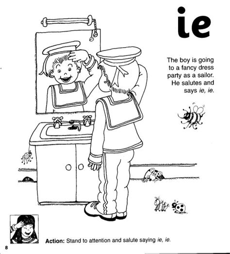 Jolly Phonics Coloring Pages