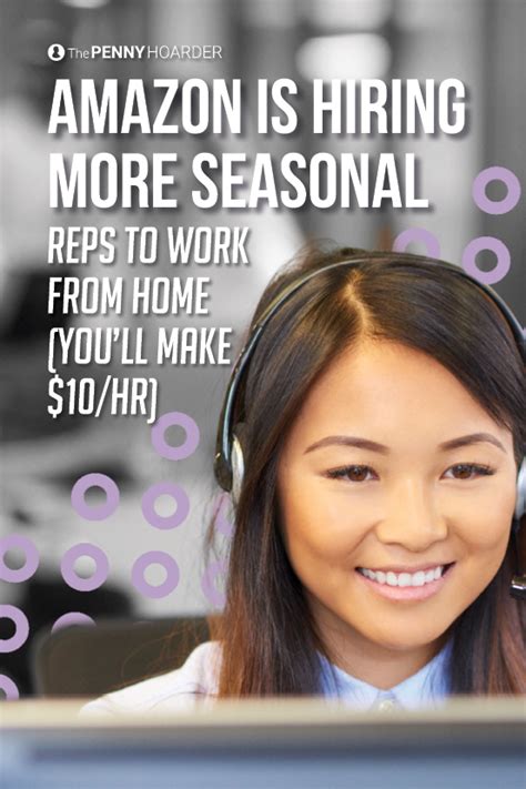 Amazon Is Hiring More Seasonal Reps To Work From Home Youll Make 10