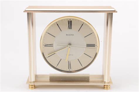 Bulova Mantel Clock Ebth