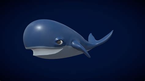 3december day 8 whale download free 3d model by defnotdan [56a9347] sketchfab