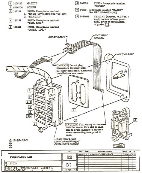 Diagram 1971 Chevelle Fuse Box Diagram Mydiagramonline