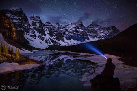 Man And Nature Paul Zizka Takes Haunting Images Of Himself In The
