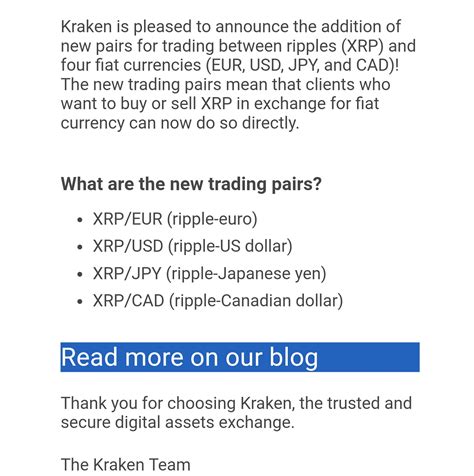 You can buy xrp as an investment, as a coin to exchange for other cryptocurrencies or as a way to finance transactions on the ripple network. Kraken added xrp : Ripple