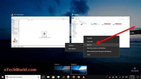 How To Use Windows 10 Multiple Desktops Otechworld
