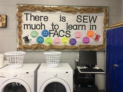Bulletin Board Sew Much To Learn Bulletin Boards Learning Sewing