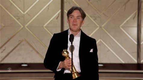Cillian Murphys Speech For Winning Best Actor At 2024 Golden Globes