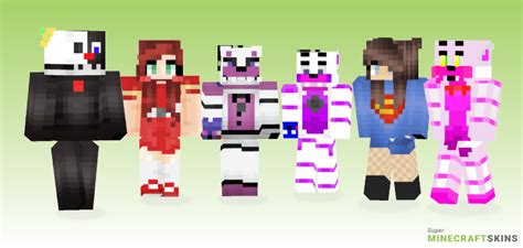 Minecraft Characters Fnaf Sl Skins Bxeing