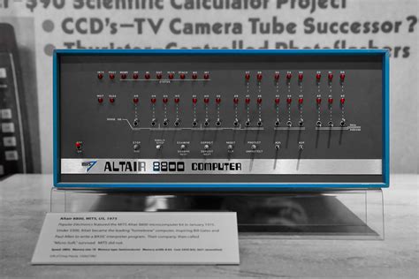 Altair 8800 Chm Taken At Computer History Museum In Moun Flickr