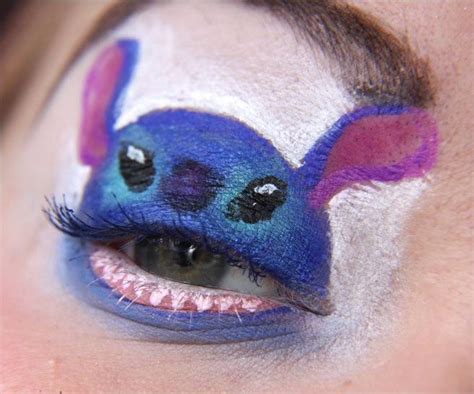 Stitch Disney Eye Makeup Disney Eyes Disney Character Makeup Eye
