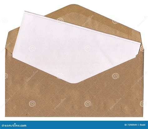 Envelope Blank Letter Royalty Free Stock Images Image 7290949