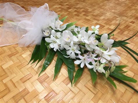 These silk bouquets will last a lifetime and will look as gorgeous today as they wil on your 50 th anniversary. White orchid wedding bouquet | Orchid bouquet wedding ...