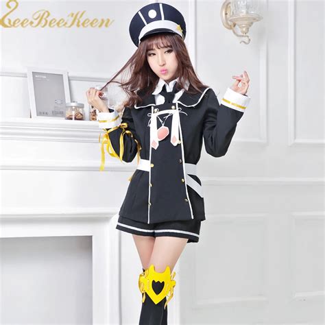 women game cosplay touken ranbu cosplay costume female police uniform sexy police role play suit
