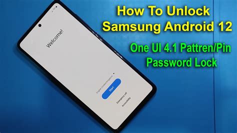 Boom How To Unlock Samsung Android 12 Factory Reset Pinpassword