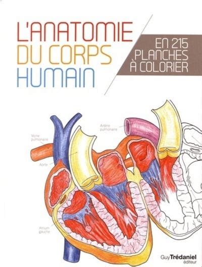 L anatomie du corps humain en 25 planches à colorier broché