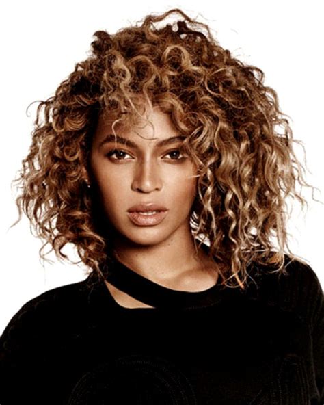 21 Curly Bangs Hairstyle Ideas As Seen On Celebrities Beyonce Curly Hair Beyonce Short Hair