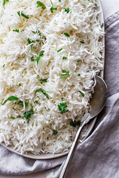 Perfect Basmati Rice In A Rice Cooker White And Brown Tea For Turmeric