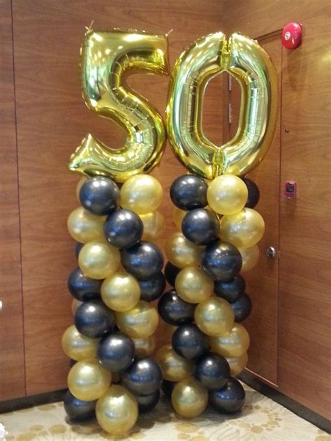 50th Column Balloons Themed Parties Party Themes 50th Column