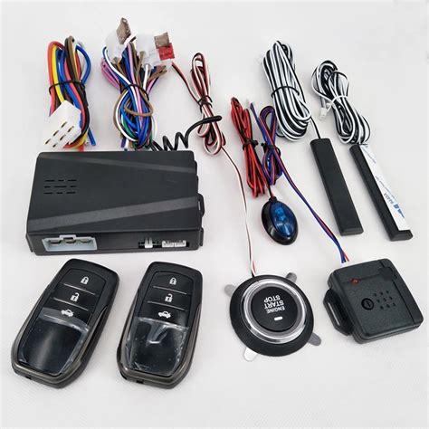 12v Car Alarm Passive Keyless Entry Remote Startstop Engine System