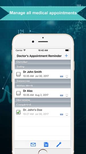 ‎doctors Appointment Reminder On The App Store