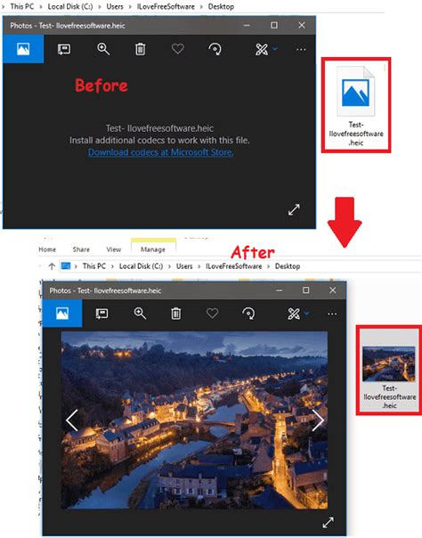 Once the two extensions from the previous step are installed, there are no further special steps you need to take. How to Open HEIC File in Windows 10 Photos App