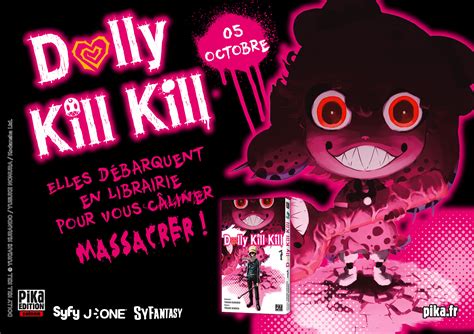 Le manga Dolly Kill Kill en octobre chez Pika Edition, 22 Juillet 2016