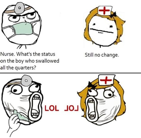I Cant Stop Laughing Imgur Hospital Humor Cheesy Jokes Nurse Humor