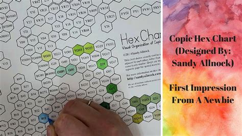 Copic Marker Hex Chart Printable A Visual Reference Of Charts Chart