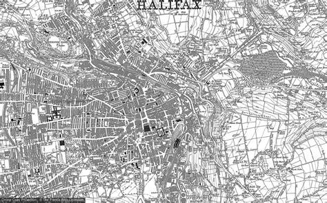 Old Maps Of Halifax Yorkshire Francis Frith