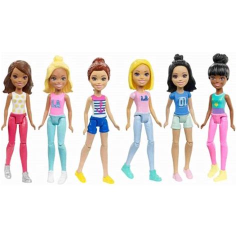 Barbie On The Go Dolls Set Of 6 Dolls To Start Your Collection