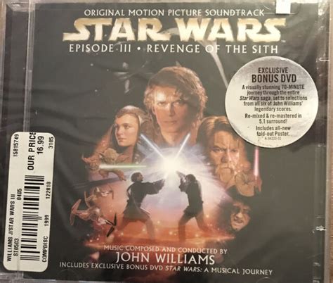 Star Wars Episode Iii Revenge Of The Sith Cd Plus Bonus Dvd
