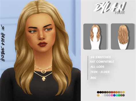 Sims 4 Maxis Match Base Game Hair Micat Game