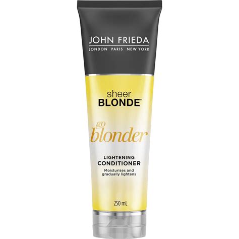 John Frieda Conditioner Sheer Blonde Go Blonder 250ml Woolworths