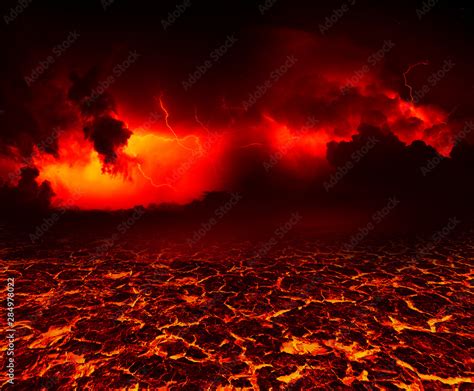 The Surface Of The Lava Background Stock Photo Adobe Stock