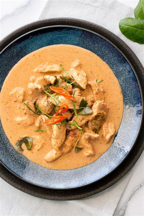 Easy Thai Chicken Panang Curry Wandercooks