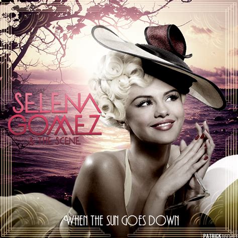 Selena Gomez When The Sun Goes Down By Juaanr On Deviantart