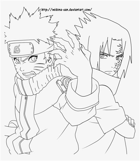 Naruto Rasengan Vs Sasuke Chidori Coloring Pages