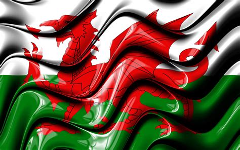 Meaning and history of this flag can be gleaned through this historyplex article. Download wallpapers Welsh flag, 4k, Europe, national ...
