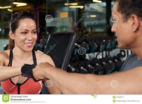 Greeting Fist Stock Image Image Of People Copyspace 104460717