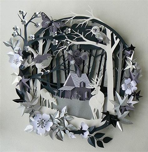 I am told the next season is in the works. Helen Musselwhite's Multi-Layered 3D Paper Creations! | Broderie en papier, Art du papier ...