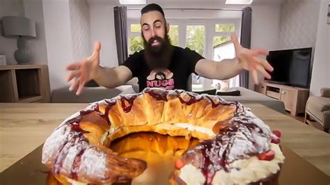 Eating The Biggest Croissant In The Universe Beardmeatsfood Youtube