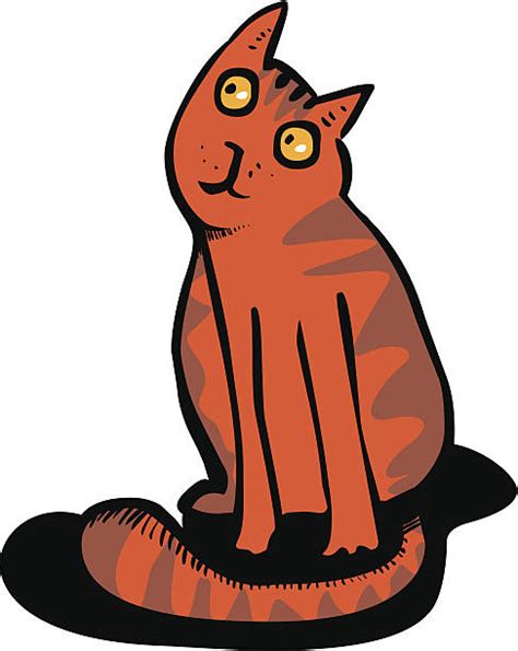 Royalty Free Orange Tabby Cat Clip Art Vector Images And Illustrations