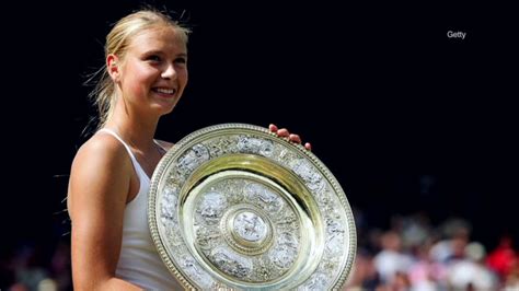 Maria Sharapova Baby Faced Teen Who Conquered Wimbledon Cnn