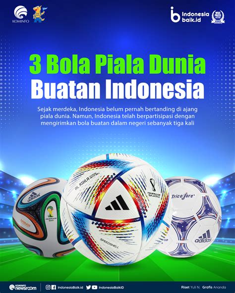 3 Bola Piala Dunia Buatan Indonesia Indonesia Baik