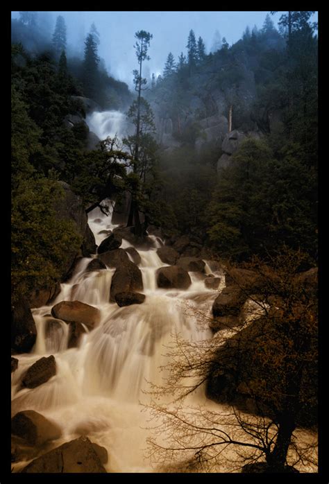 Mystic Waterfall Foto And Bild Landschaft Wasserfälle Bach Fluss